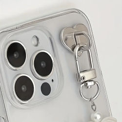 Soporte de Metal con forma de corazón para teléfono, anillo de dedo para teléfono con forma de corazón de amor, ganchos autoadhesivos para soporte trasero de teléfono móvil, 2 uds.