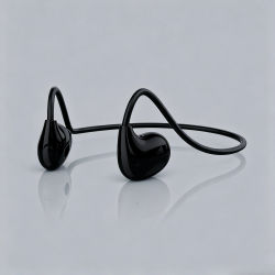 Auriculares Inalámbricos Desmontables con Conducción Aérea, Auriculares Deportivos Bluetooth 5.3 de Diseño Abierto con Micrófono Integrado para Entrenamientos y Música