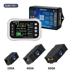 Monitor de Batería Bluetooth KH140F 2024, 0-120V 400A, Medidor de Voltaje y Corriente, Indicador de Capacidad, Medidor de Coulomb para Baterías de RV