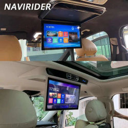 Pantalla de techo para coche, Monitor con Android 12, reproductor Multimedia de vídeo, Mirror Link, Control remoto, 1920x1080, para Benz V260, V260L, clase V