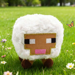 Peluches de oveja blanca, juego de juguetes de peluche, ovejas para bebés, juguetes de peluche suaves para niños, regalos para niños de 16cm