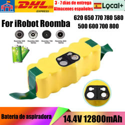 Batería para IRobot Roomba 520 521 530 531 555 605 606 616 620 / 631 650 675 676 760 780 790 / Roomba 865 870 880 886