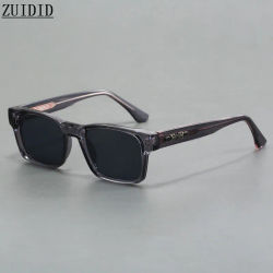 Gafas De Sol polarizadas para Hombre, Gafas De Sol cuadradas con protección Solar Vintage para mujer, Gafas De Sol a la moda, Gafas De Sol para Hombre, Lunette Soleil Femme