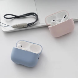 Fundas de silicona para auriculares Apple airpods 4/3, funda protectora suave para auriculares airpods 3/4, fundas para Airpods Pro 2, accesorios