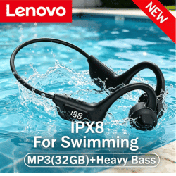 Auriculares Inalámbricos de Conducción Ósea OnePlus, Auriculares Bluetooth Deportivos para Natación, Compatibles con Bluetooth, Manos Libres con Micrófono