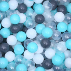 50 Uds. Bolas azules para piscina, pelotas oceánicas para bebés, pelotas para niños, pelotas de piscina de plástico suave, fiestas, juguetes para parque infantil, pelota para piscina, nuevo