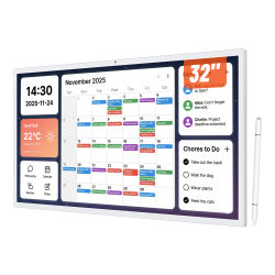 Señalización Digital de Pared MWE de 24 Pulgadas, Monitor Táctil FHD con Android 14, Pantalla Inteligente Multitáctil con Función de División, Comercial