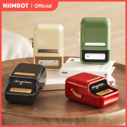 NiiMbot B21 Mini impresora térmica inalámbrica fabricante de etiquetas de código de barras Bluetooth impresoras de etiquetas adhesivas portátiles para oficina comercial