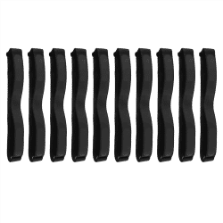 10 Uds correa de pecho de ritmo cardíaco correa elástica ajustable para Polar Wahoo Garmin deportes Monitor de ritmo cardíaco inalámbrico KXH