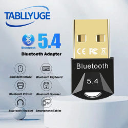 Adaptador Bluetooth para PC USB Bluetooth 5,4/5,3/5,1/5,0 adaptador para altavoz ratón teclado Dongle inalámbrico transmisor receptor