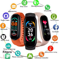 Reloj inteligente M9 para hombres y mujeres, pulsera inteligente de Fitness, banda deportiva, Monitor de ritmo cardíaco y presión arterial, relojes multifunción impermeables