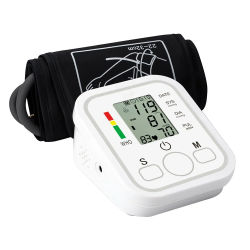 Nuevo Monitor de presión arterial, tonómetro automático para la parte superior del brazo, tensiómetro Digital, Monitor de presión arterial, esfigmomanómetro médico, cuidado de la salud