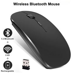 Ratón inalámbrico Universal compatible con Bluetooth, ratón silencioso para ordenador, ratón portátil para juegos de trabajo para Lenovo, portátil y tableta