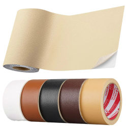 Cinta de reparación de cuero para muebles, sofá, autoadhesivo, parche para asiento de coche, pasta adhesiva de tela, bolso de mujer para el hogar