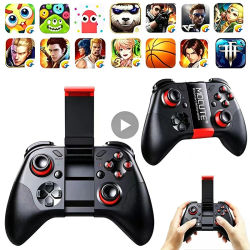 Mando inalámbrico para teléfono móvil, PC, Android, TV Box, Control por Bluetooth, disparador, Gaming Pad, Joystick