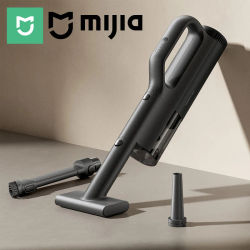 Aspiradora para coche MIJIA, succión de 21 kPa, batería de 2400 mAh, carga rápida tipo C, recipiente para polvo de 150 ml, aspiradoras inalámbricas para el hogar