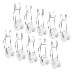 10 unids/set ganchos de rodillo para plantas de jardín kits de ganchos de soporte para tomates cuerda de soporte para tomates huevos sandías pimientos