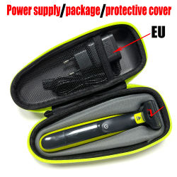 Bolsa/cargador/funda protectora para Philips OneBlade QP2530/2520, almacenamiento de afeitadora EVA, bolsa portátil de viaje dura, funda impermeable
