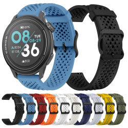 Pulsera deportiva transpirable de 20 a 22mm para COROS Pace 3 2 Correa para COROS APEX 2 Pro Apex 46mm 42mm Correa de silicona Smartwatch