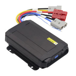 Cargador de batería de 25A, 12V CC a CC con enchufe, cargador de batería de compatibilidad Universal para cargar baterías AGM Gel Calcium LiFePO4