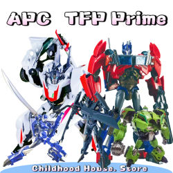 Figura de Acción Transformable de la Serie TFP de APC, Optimus Mega Soundwave Arcee Wheeljack, Modelo de Robot Multiarticulado, Juguete Coleccionable, Regalo