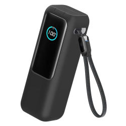 Funda de silicona para Anker Zolo 25000mAh 165W Power Bank cargador portátil funda protectora Estuche de transporte de viaje bolsa de almacenamiento TF/SIM