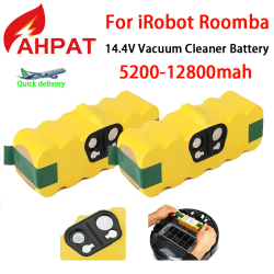 14,4 V 5200-12800mAh para iRobot Roomba batería 500 600 700 800 900 595 620 650 780 890 batería para aspiradora Roomba