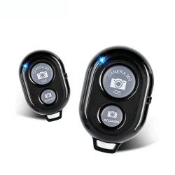 Control remoto de cámara Bluetooth para teléfonos inteligentes Control inalámbrico Compatible con iPhone Android para fotos, vídeos y clics