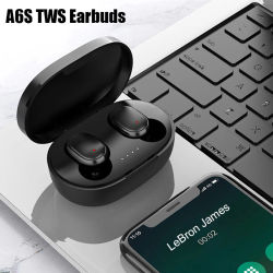 Auriculares Inalámbricos TWS A6S, Auriculares Bluetooth Deportivos Estéreo, Auriculares Bluetooth para Xiaomi Huawei