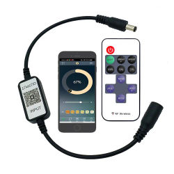 Mini controlador monocromático Bluetooth adecuado para tira de luz monocromática control remoto inalámbrico de 11 teclas DC5-24V