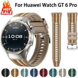 Correa Original para Huawei Watch GT 7 6 Pro Smartwatch, Brazalete de Silicona Compuesta, Accesorios para Huawei Watch GT6 Pro