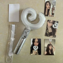 Kpop Aes NINGNING Lightstick Ver.2 con Bluetooth Ver.1 Concierto Glow Sticks Regalos de colección de fans
