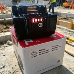 Batería de Litio Recargable Original Makita 2026 de 18V y 6Ah de Alta Capacidad para Herramientas Eléctricas Makita + Cargador + Estuche
