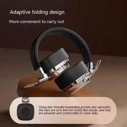 10 Auriculares Inalámbricos Bluetooth Plegables 5.3 para Gamers