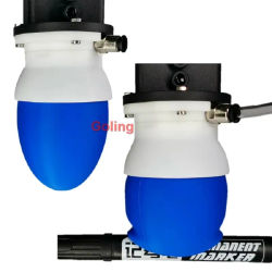 Garra de Robot Flexible multifuncional de carga de 300g, pinza robótica, garra manipuladora de mano con controlador neumático para brazo de Robot