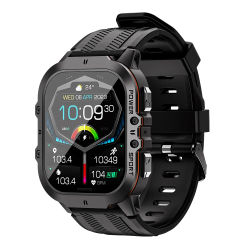 OUKITEL Reloj inteligente BT20 Sport SmartWatch BT5.2 350 mAh Pantalla AMOLED de 1,96"