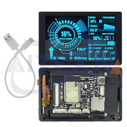 1 Uds. Placa de desarrollo ESP32-WT32-SC01 PLUS con pantalla LCD multitáctil capacitiva de 3,5 pulgadas 320X480 Bluetooth incorporado Wifi