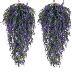 Guirnalda de Hiedra Artificial de 75 cm, Planta Artificial Colgante para Decoración de Jardín, Bodas, Hogar y Habitaciones