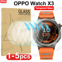 Vidrio templado para OPPO Watch X3 SmartWatch, Protector de pantalla HD antiarañazos para OPPO Watch x3, accesorios de película protectora