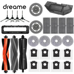 Dreame L10s Pro Ultra Heat, X30 Ultra, X30 Pro accesorios de repuesto para aspiradora filtro de Cepillo Lateral principal bolsa de polvo para fregona