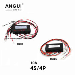 ANGUI-ECUALIZADOR DE BATERÍA HC02 Con Interruptor táctil, probador de Monitor, equilibrador activo de voltaje, baterías de iones de litio y plomo ácido, 24V, 36V, 48V