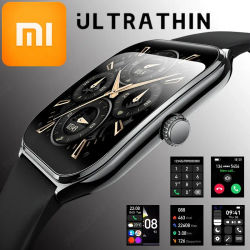 Reloj Inteligente Xiaomi 2026 Ultra Delgado para Hombre, Pantalla AMOLED de 1.96" y 360*360 HD, Muestra la Hora Siempre, Llamadas, Smartwatch para Mujer, Compatible con Huawei