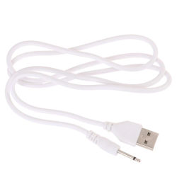 Cable cargador de vibrador para juguetes recargables, accesorios de masajeador, fuente de alimentación USB Universal, CC 2,5, 1 unidad