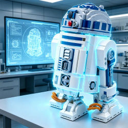 Modelo de robot de la Unión de Robots del conflicto Interestelar UCS Star para cumpleaños, 2314 piezas, regalos de Navidad