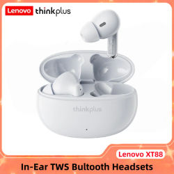Auriculares Lenovo XT88 TWS Bluetooth 5.3, sonido HiFi, reducción de ruido, Control táctil, batería de larga duración, auriculares deportivos con micrófono
