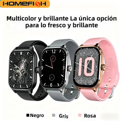 Reloj Inteligente con Bluetooth, Llamadas, Fotografía Remota, Monitoreo del Sueño, Múltiples Modos Deportivos, Frecuencia Cardíaca y Presión Arterial
