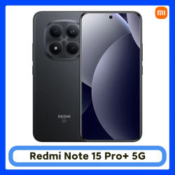 Teléfono Inteligente Redmi Note 15 Pro+ Versión Global, Batería de 6500 mAh y 100 W, Snapdragon 7s Gen 4, Cámara Principal de 200 MP con OIS, Teléfono Móvil Xiaomi
