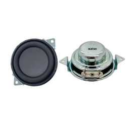 Altavoces portátiles de rango completo de 1,5 pulgadas, 2 uds., 4 Ohm, 8W, 40MM, ángulo plegable magnético interno de neodimio, Altavoz Bluetooth DIY