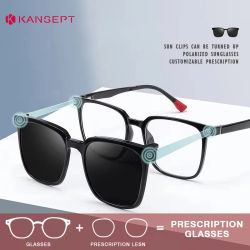 KANSEPT, gafas para miopía para hombre, gafas de luz azul, gafas, lentes ópticos para mujer con receta, gafas de sol para hombre Lunette