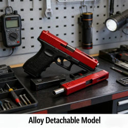 Lanzador de Balas Manual G18 - Diseño Realista con Cargador de Repuesto, Perfecto para Juegos de Equipo al Aire Libre